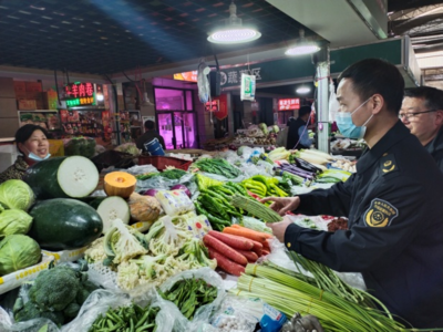 西安航天基地開展食用農產品質量安全專項檢查